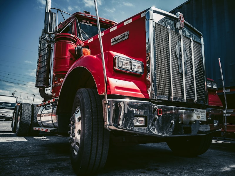Haulage and logistics truck